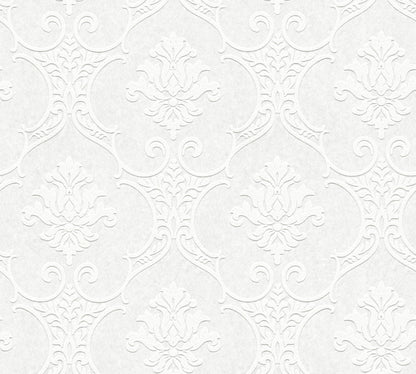 Barocktapete Weiß Vliestapete 354761 Wandtapete A.S. Création Tapete