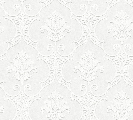 Barocktapete Weiß Vliestapete 354761 Wandtapete A.S. Création Tapete
