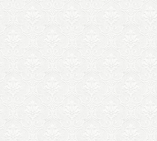 Barocktapete Weiß Vliestapete 354771 Wandtapete A.S. Création Tapete