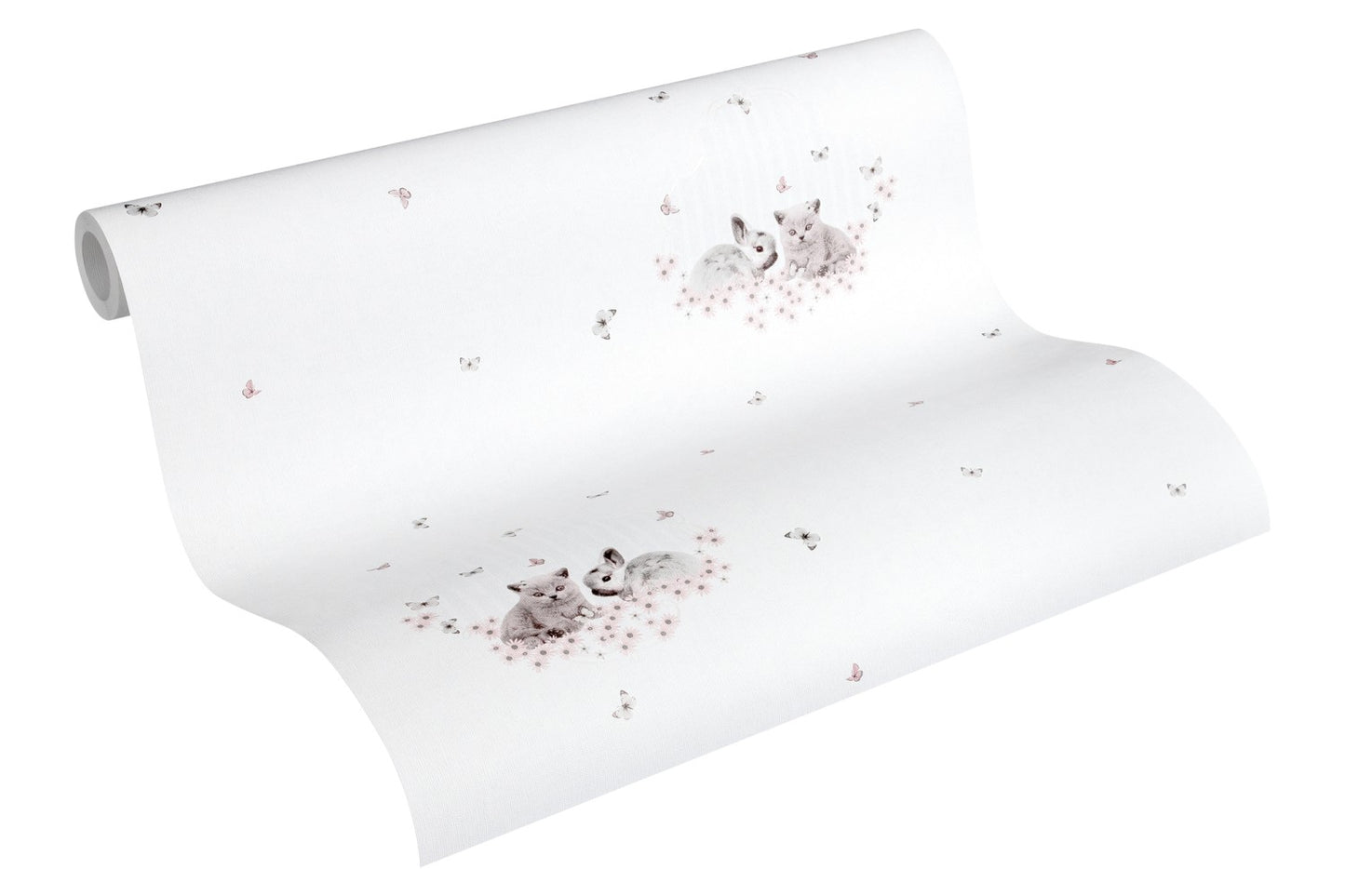 Kinderzimmertapete Grau Vliestapete 355642 Wandtapete A.S. Création Tapete