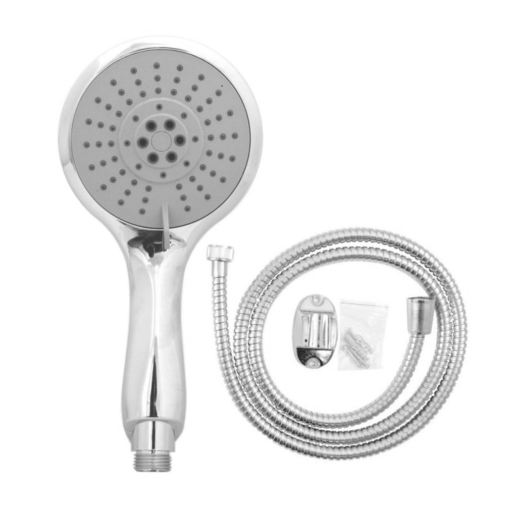 Duschbrause + Schlauch 150cm Handbrause Duschkopf Duschschlauch Brausegarnitur
