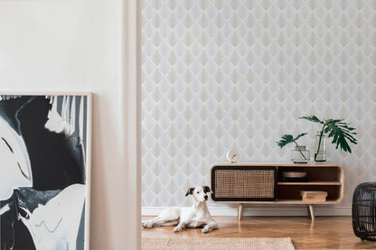 Geometrische Tapete Blau Vliestapete 356062 Wandtapete A.S. Création Tapete