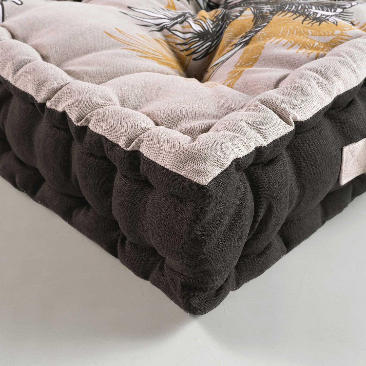 Sitzkissen Stuhlkissen Bank Auflage 45x45x10 Indoor Outdoor Baumwolle Polsterung