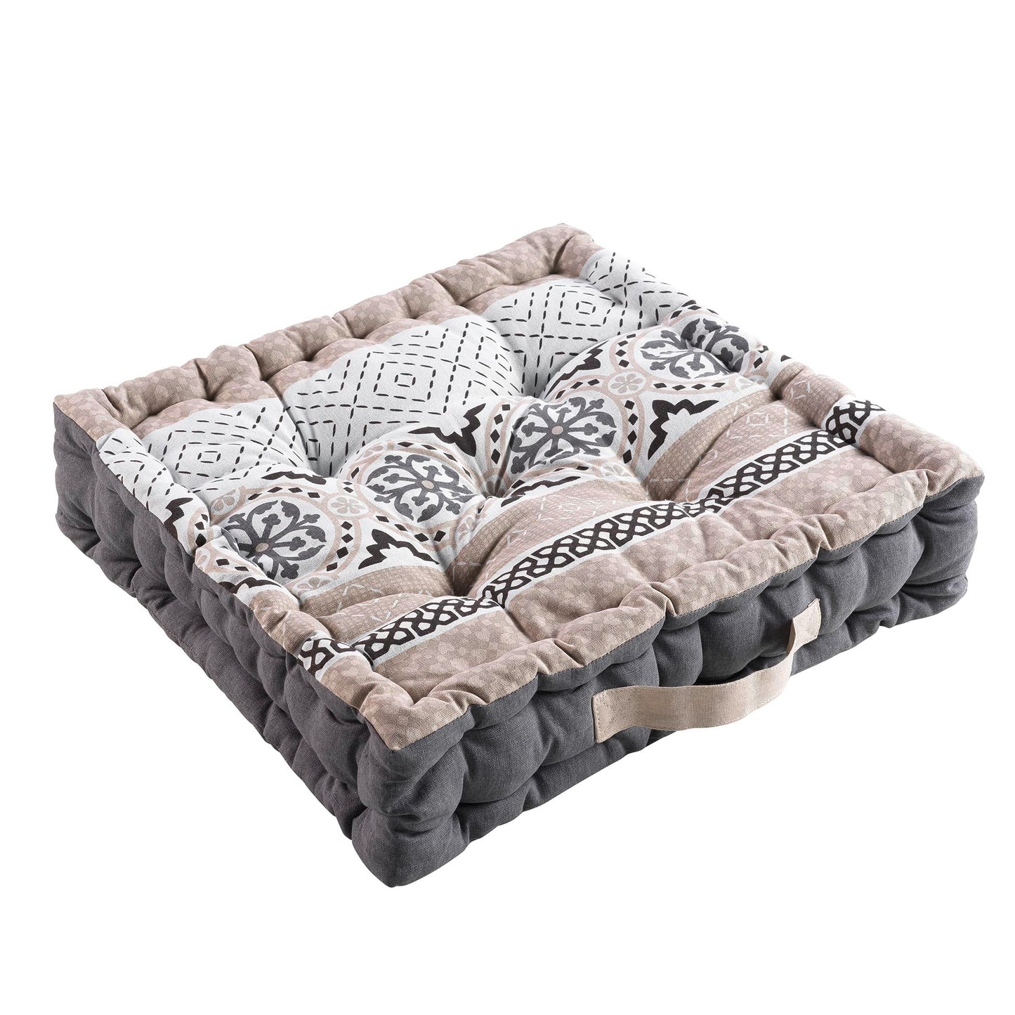 Sitzkissen Stuhlkissen Bank Auflage 45x45x10 Indoor Outdoor Baumwolle Polsterung