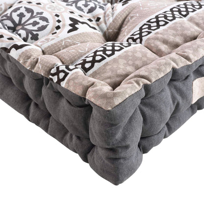 Sitzkissen Stuhlkissen Bank Auflage 45x45x10 Indoor Outdoor Baumwolle Polsterung