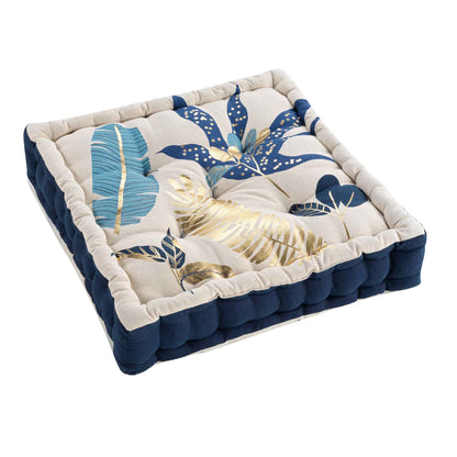 Sitzkissen Stuhlkissen Bank Auflage 45x45x10 Indoor Outdoor Baumwolle Polsterung
