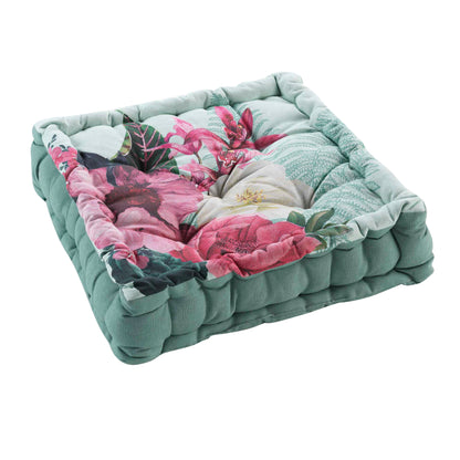 Sitzkissen Stuhlkissen Bank Auflage 45x45x10 Indoor Outdoor Baumwolle Polsterung