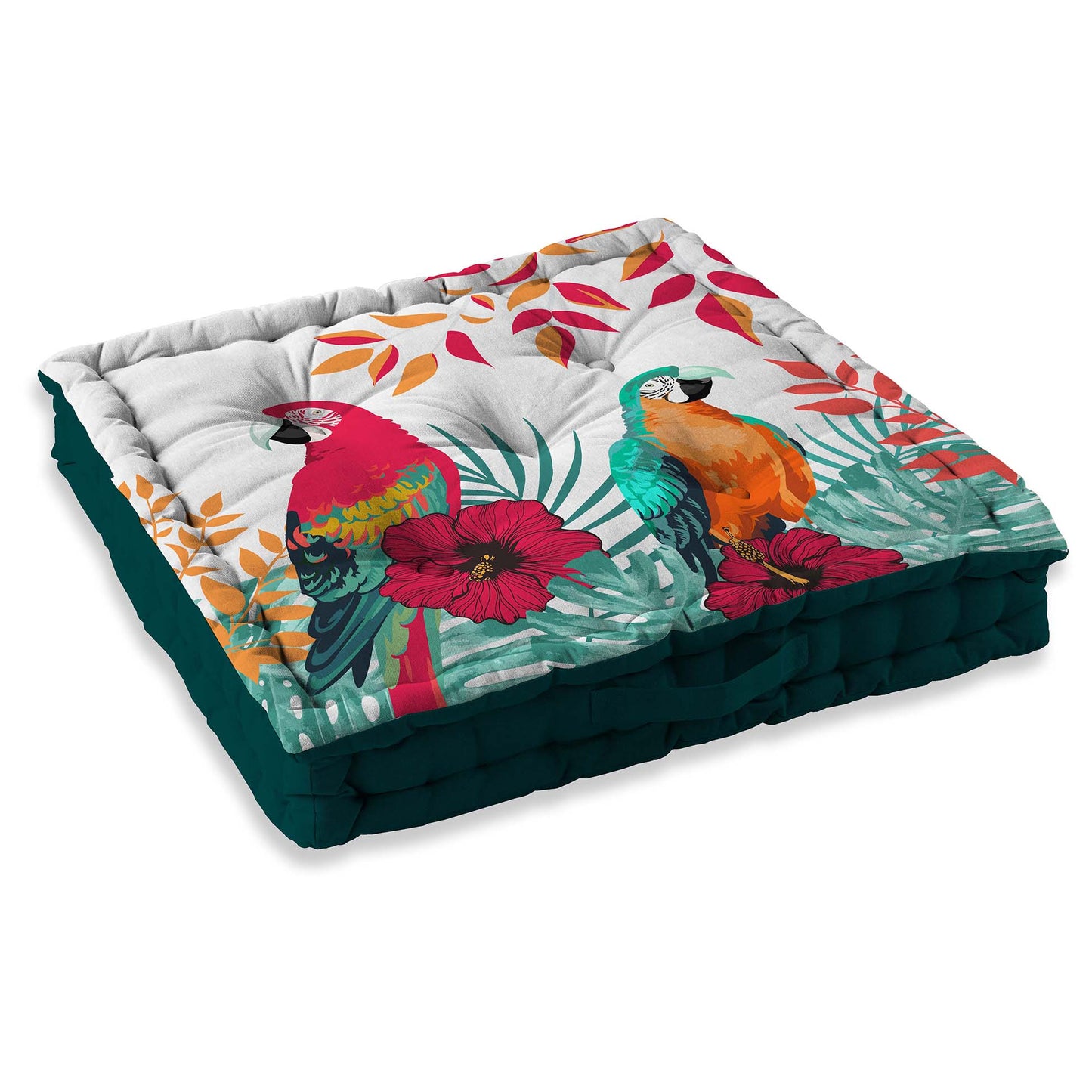 Sitzkissen Stuhlkissen Bank Auflage 45x45x10 Indoor Outdoor Baumwolle Polsterung