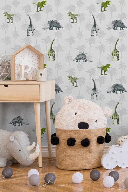 Kinderzimmertapete Grün Vliestapete 358352 Wandtapete A.S. Création Tapete