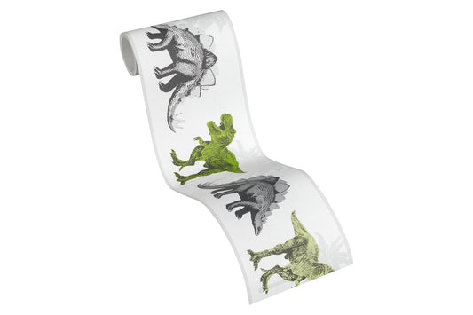 Bordüre Kinderzimmer Borte Grün Dino 358361 Wandtapete A.S. Création Tapete