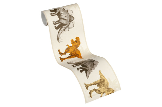Bordüre Dinosaurier Dino Beige Borte 358362 Wandtapete A.S. Création Tapete