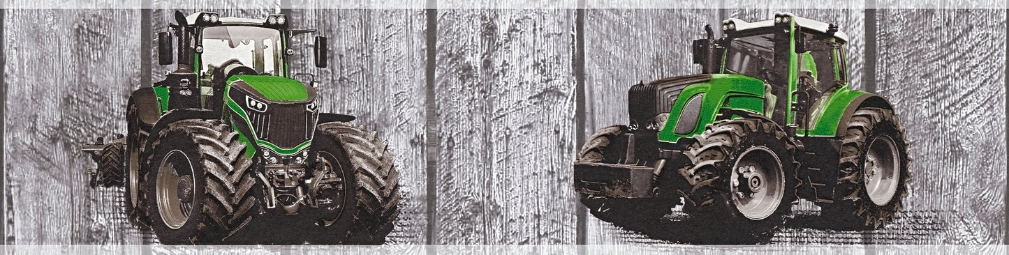 Bordüre Tapeten Traktor Trecker Borte 358431 Wandtapete A.S. Création Tapete