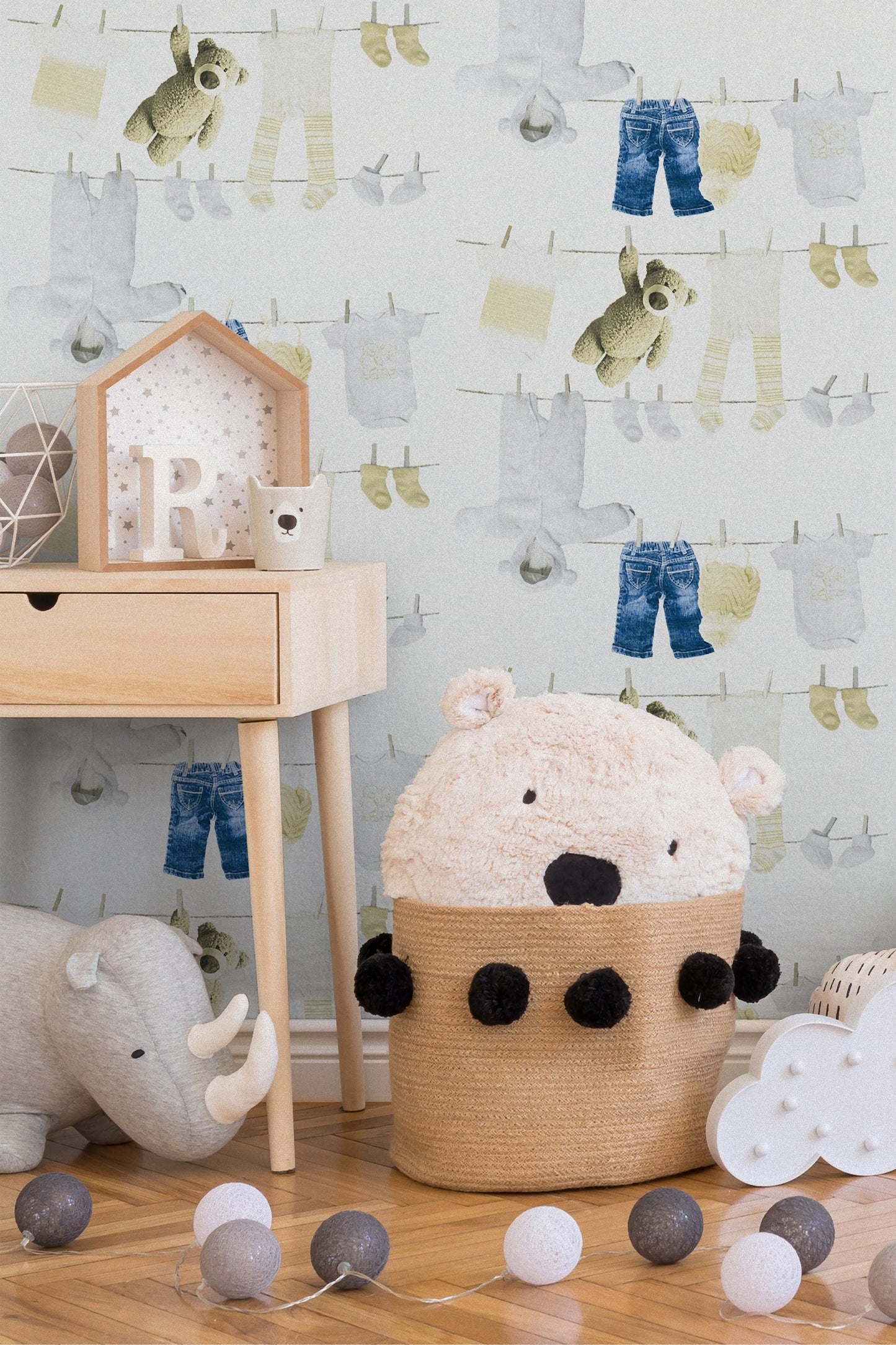 Kinderzimmertapete Creme Vliestapete 358441 Wandtapete A.S. Création Tapete