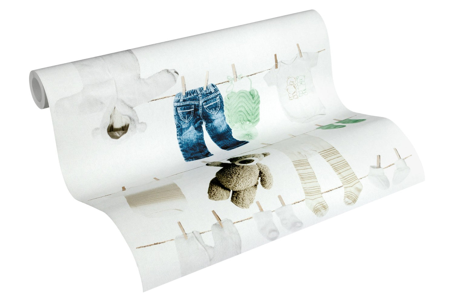 Kinderzimmertapete Grün Vliestapete 358442 Wandtapete A.S. Création Tapete