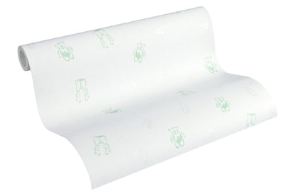 Kinderzimmertapete Grün Vliestapete 358451 Wandtapete A.S. Création Tapete