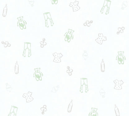 Kinderzimmertapete Grün Vliestapete 358451 Wandtapete A.S. Création Tapete