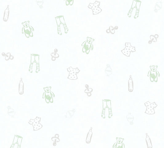 Kinderzimmertapete Grün Vliestapete 358451 Wandtapete A.S. Création Tapete