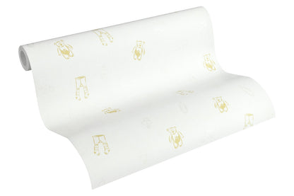 Kinderzimmertapete Creme Vliestapete 358452 Wandtapete A.S. Création Tapete