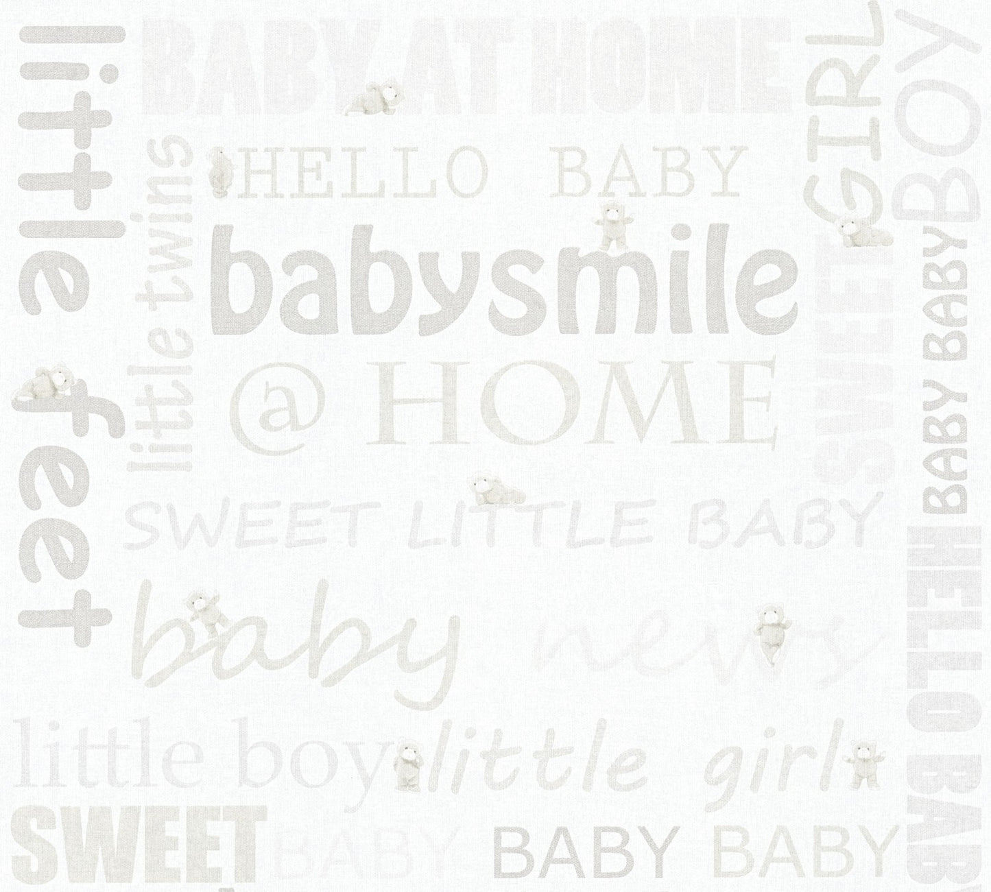 Kinderzimmertapete Creme Vliestapete 358471 Wandtapete A.S. Création Tapete