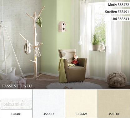 Kinderzimmertapete Grün Vliestapete 358472 Wandtapete A.S. Création Tapete