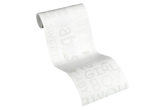 Bordüre Kinderzimmer Tapete Creme Baby Borte 358482 Wandtapete A.S. Création