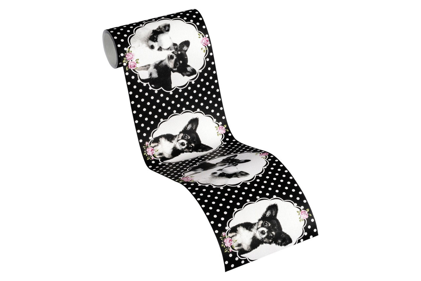 Bordüre Tapeten Tiere Schwarz Vlies Borte 358501 Wandtapete A.S. Création