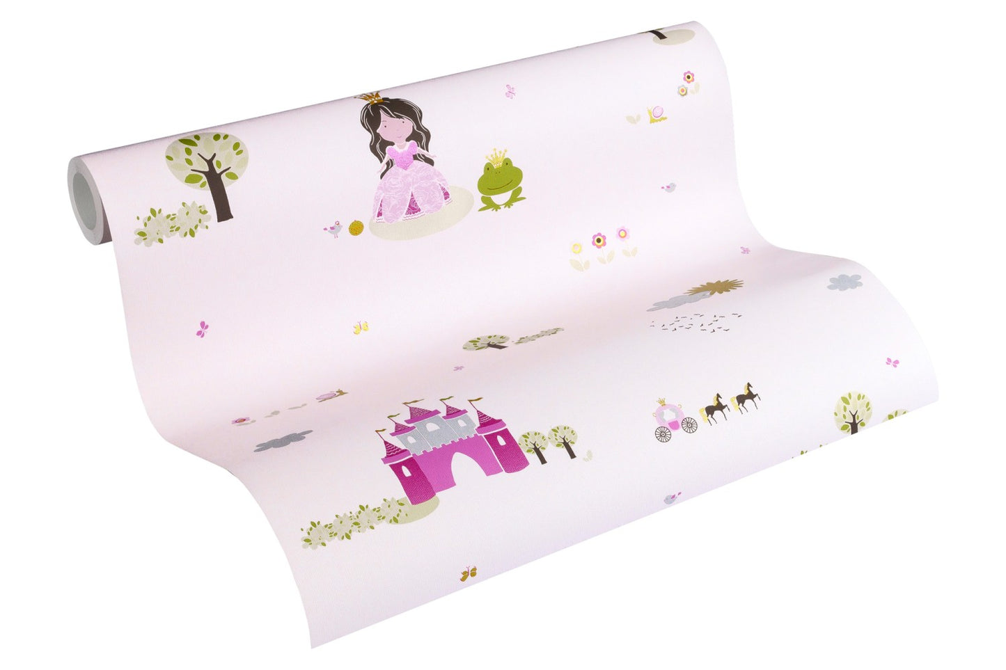 Kinderzimmertapete Rosa Vliestapete 358521 Wandtapete A.S. Création Tapete
