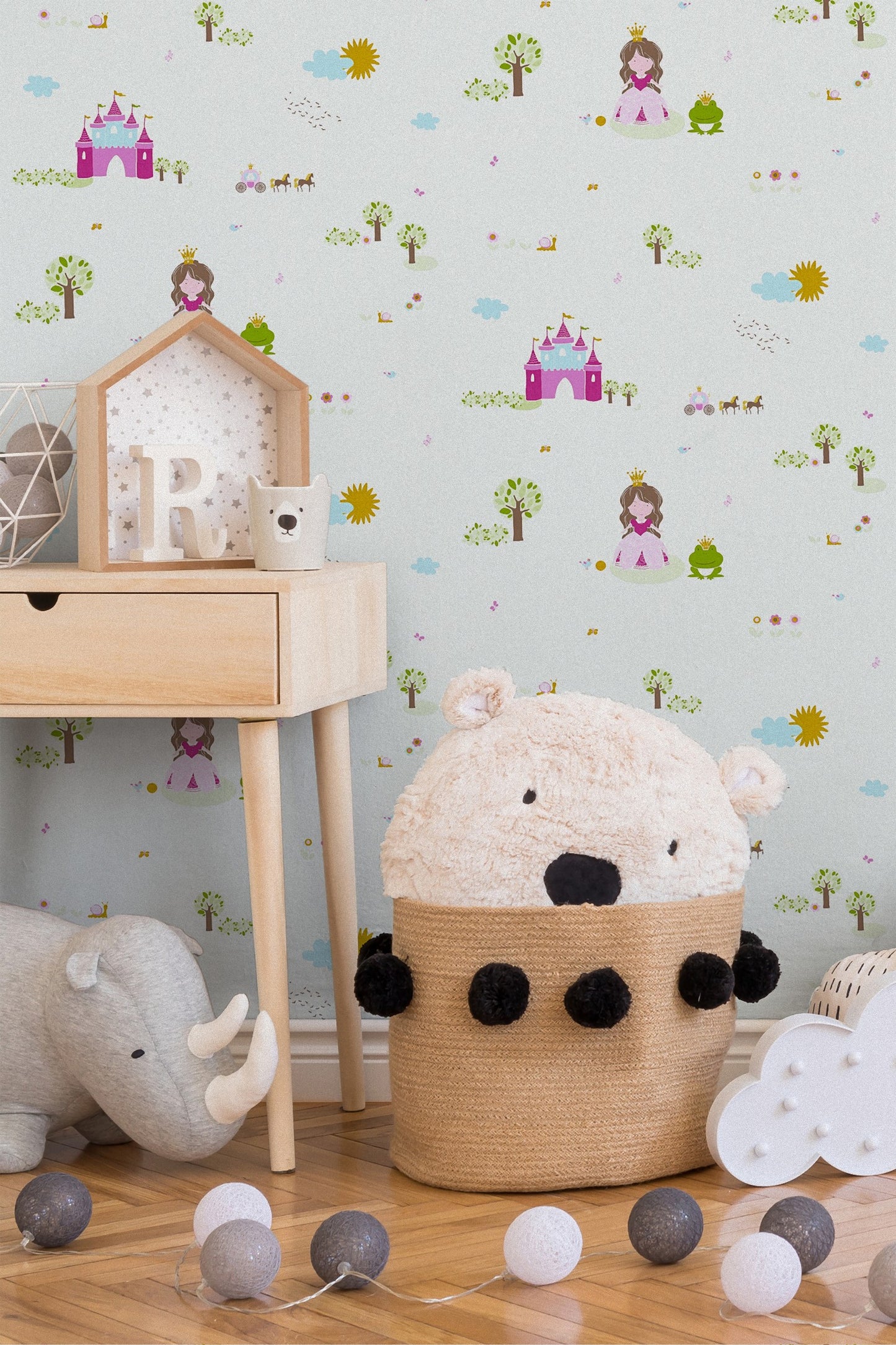 Kinderzimmertapete Weiß Vliestapete 358522 Wandtapete A.S. Création Tapete
