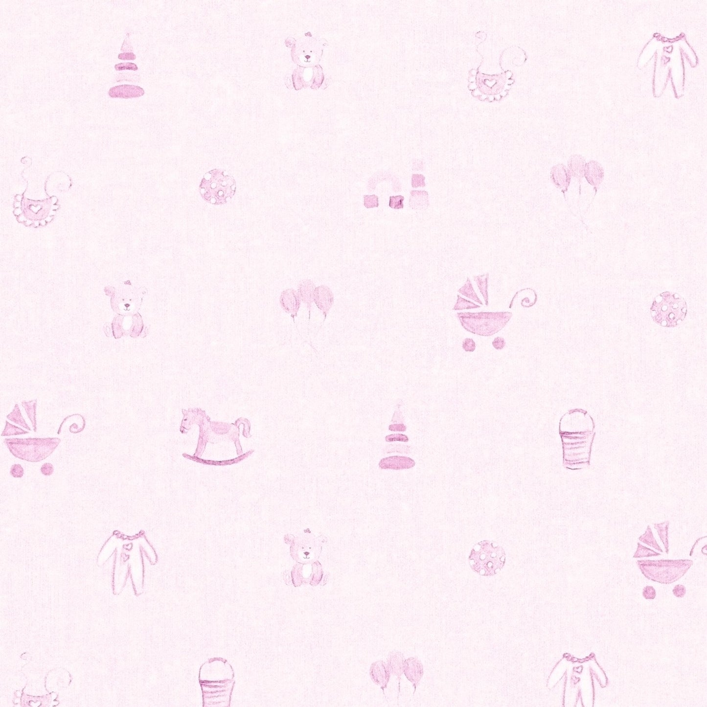 Kinderzimmertapete Rosa Vliestapete 358541 Wandtapete A.S. Création Tapete