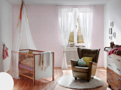 Kinderzimmertapete Rosa Vliestapete 358541 Wandtapete A.S. Création Tapete