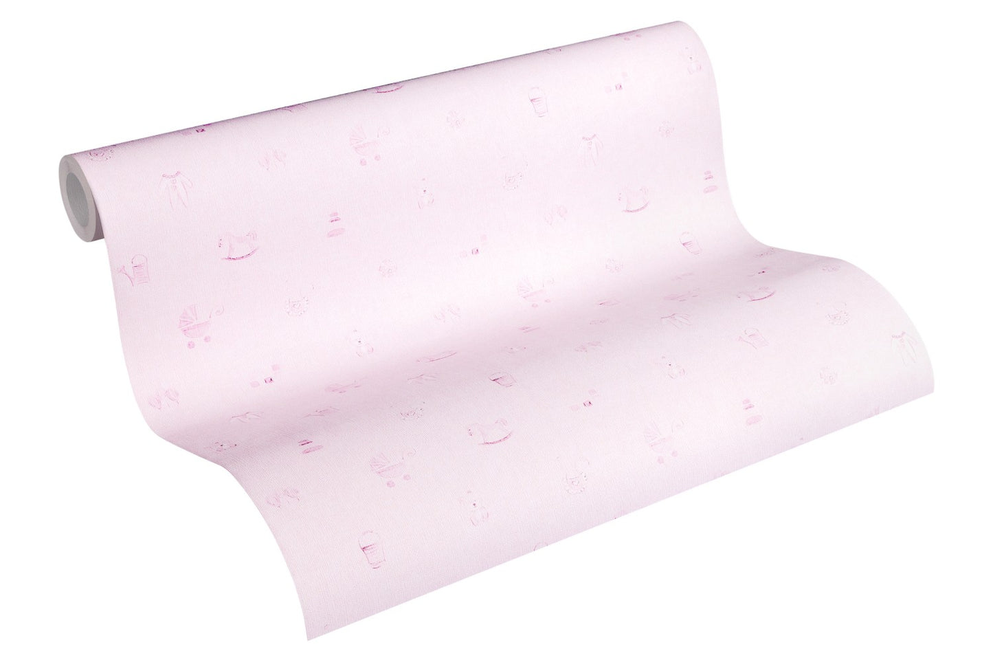 Kinderzimmertapete Rosa Vliestapete 358541 Wandtapete A.S. Création Tapete