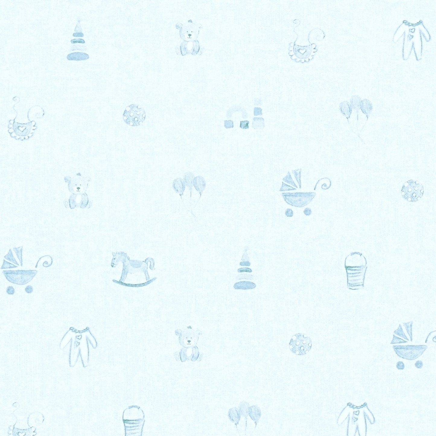 Kinderzimmertapete Blau Vliestapete 358542 Wandtapete A.S. Création Tapete