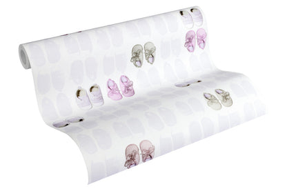 Kinderzimmertapete Rosa Vliestapete 358621 Wandtapete A.S. Création Tapete