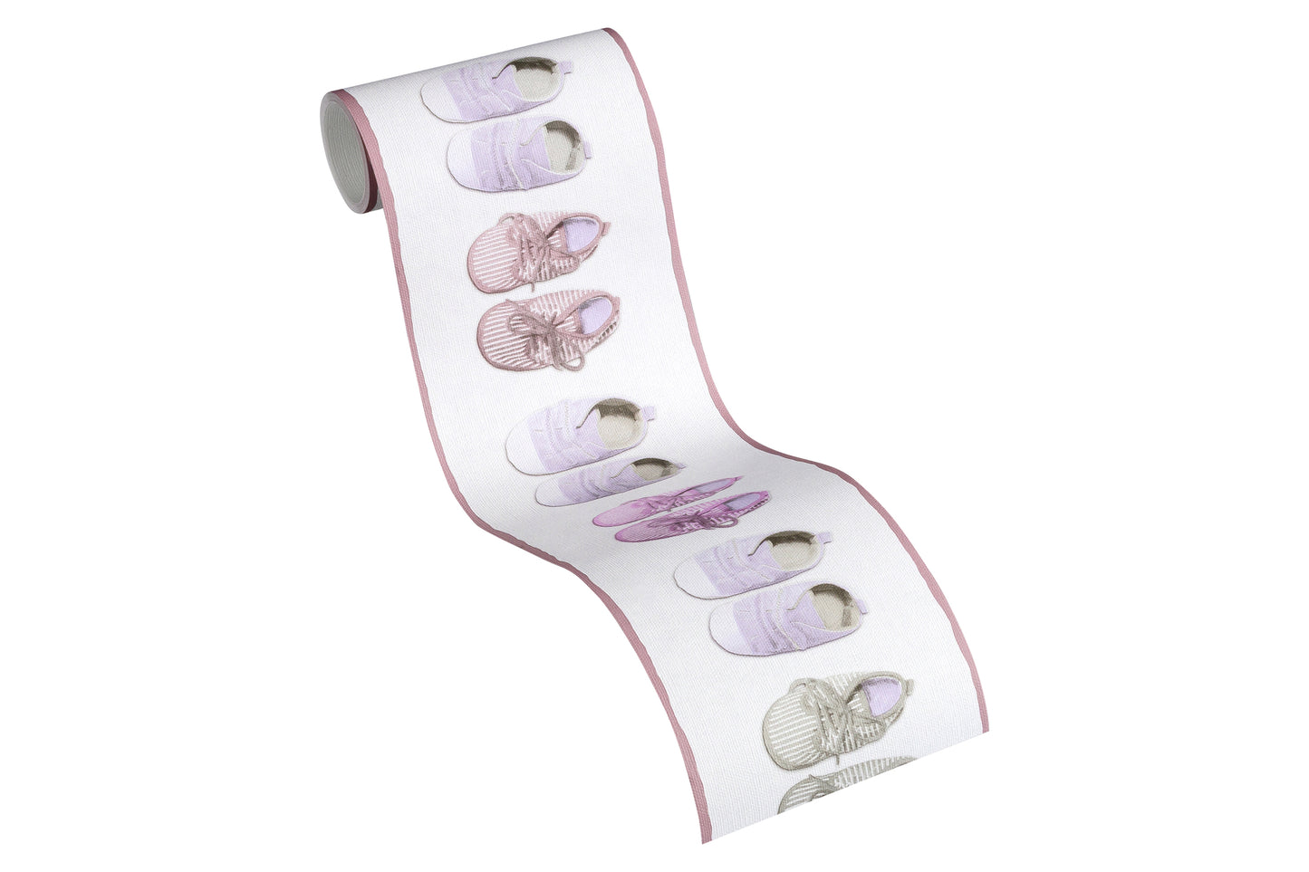 Bordüre Kinderzimmer Tapete Rosa Vlies Borte 358641 Wandtapete A.S. Création