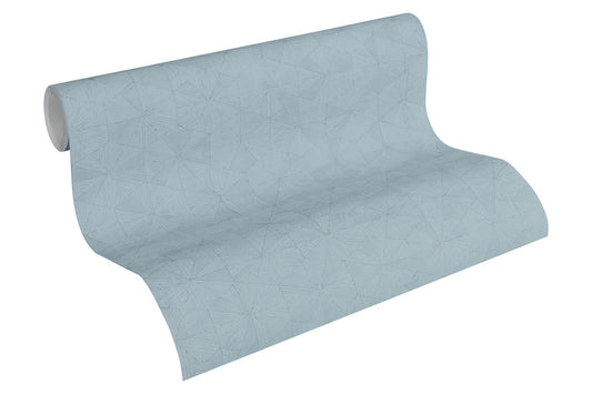 Geometrische Tapete Blau Vliestapete 358957 Wandtapete A.S. Création Tapete