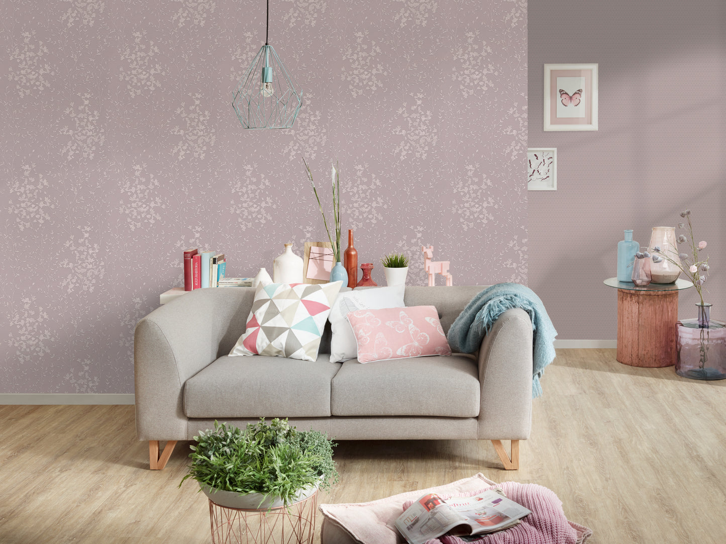 A.S. Création Unitapete Braun Vliestapete 360832 Wandtapete