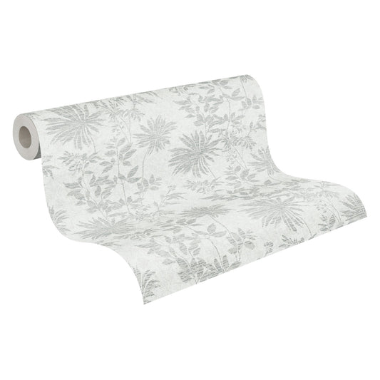 A.S. Création Florale Tapete Grau 360842 Wandtapete Vlies Vinyl Rolle Tapete