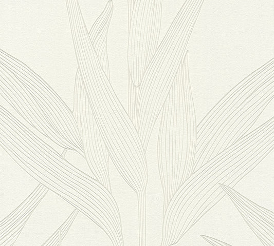 A.S. Création Blumentapete Beige Vliestapete 361234 Wandtapete