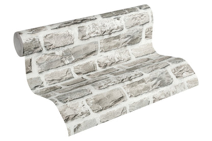 Steintapete Beige Vliestapete 361402 Wandtapete A.S. Création Tapete