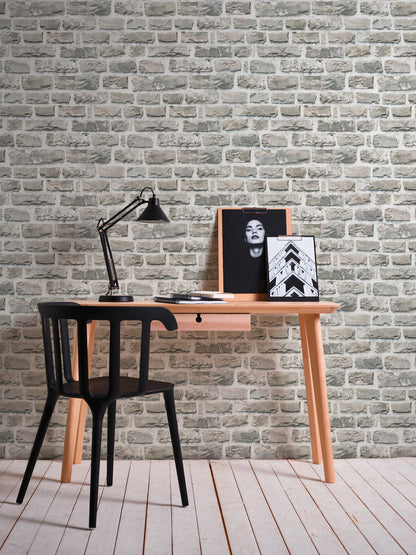 Steintapete Beige Vliestapete 361402 Wandtapete A.S. Création Tapete