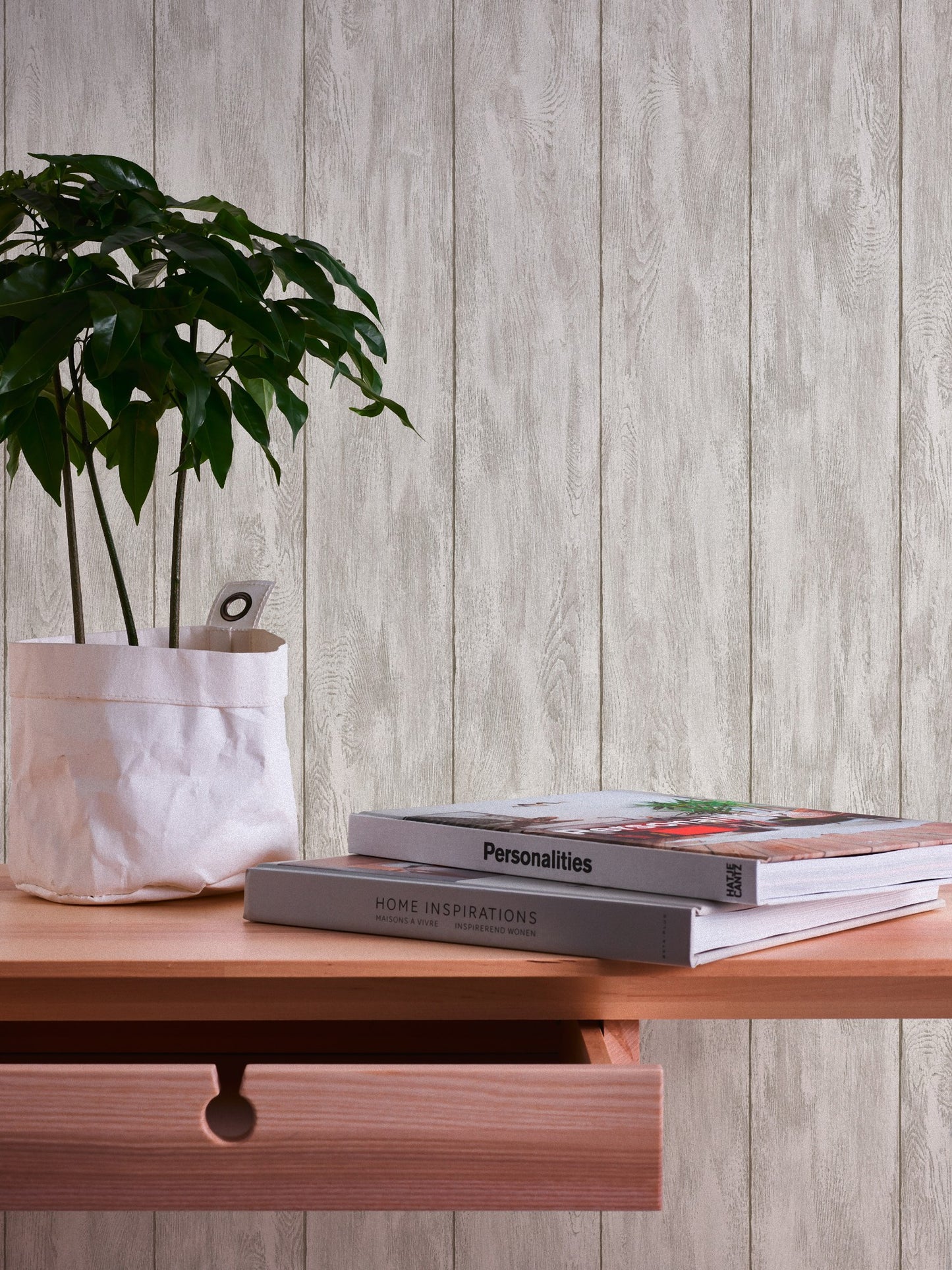 Tapeten in Holzoptik Beige Vliestapete 361521 Wandtapete A.S. Création Tapete