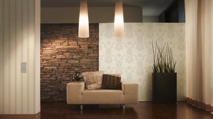 Barocktapete Weiß Vliestapete 361661 Wandtapete A.S. Création Tapete