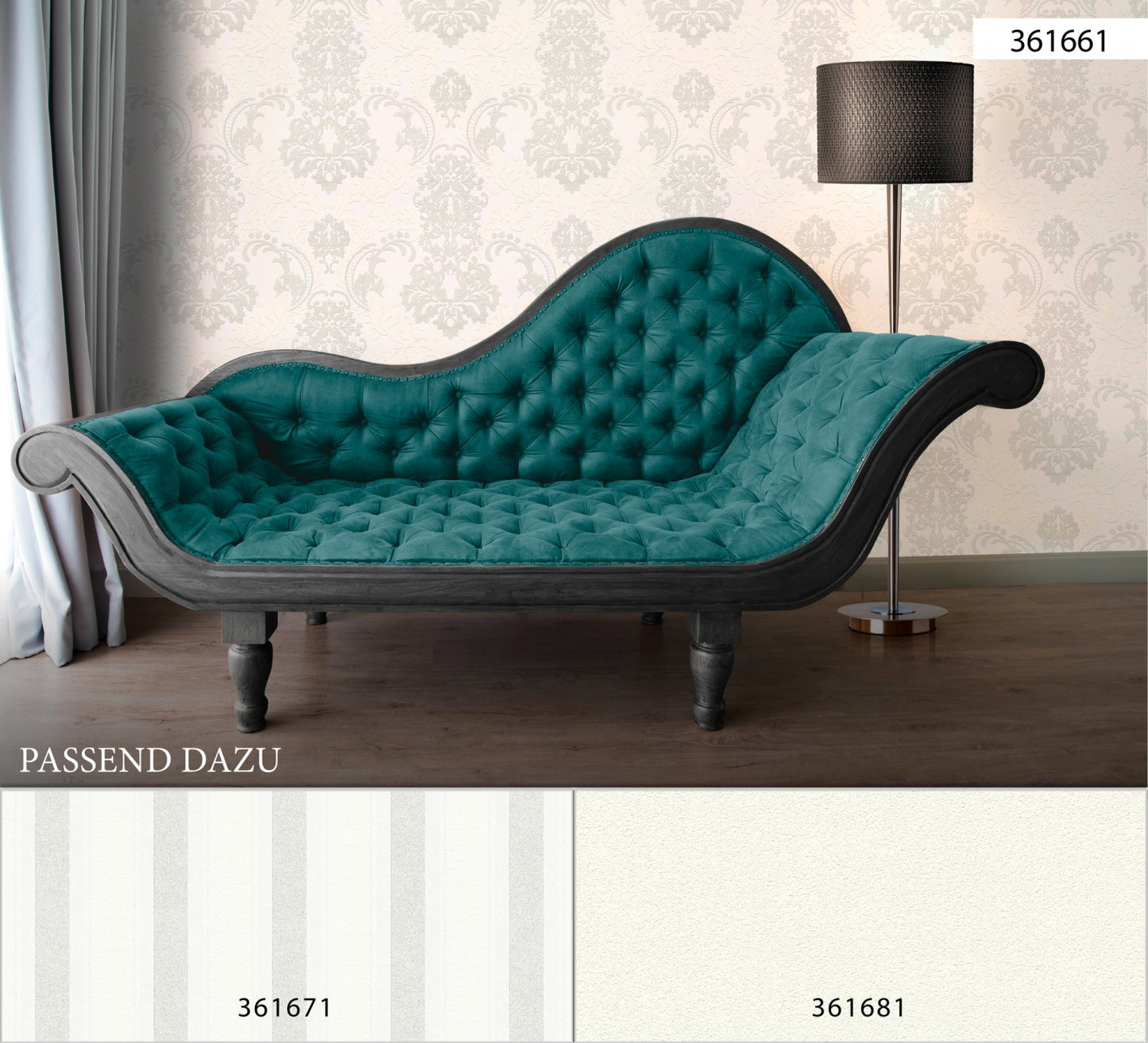 Barocktapete Weiß Vliestapete 361661 Wandtapete A.S. Création Tapete