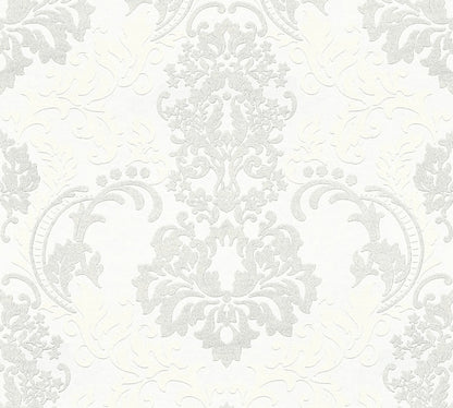 Barocktapete Weiß Vliestapete 361661 Wandtapete A.S. Création Tapete