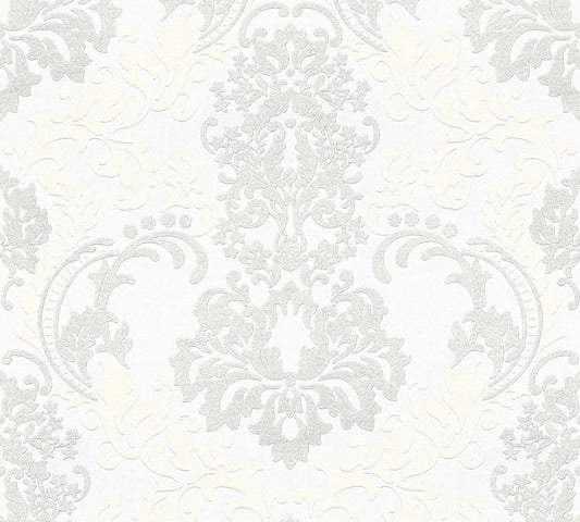Barocktapete Weiß Vliestapete 361661 Wandtapete A.S. Création Tapete