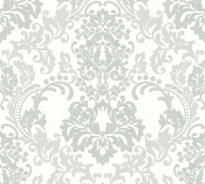 Barocktapete Grau Vliestapete 361664 Wandtapete A.S. Création Tapete