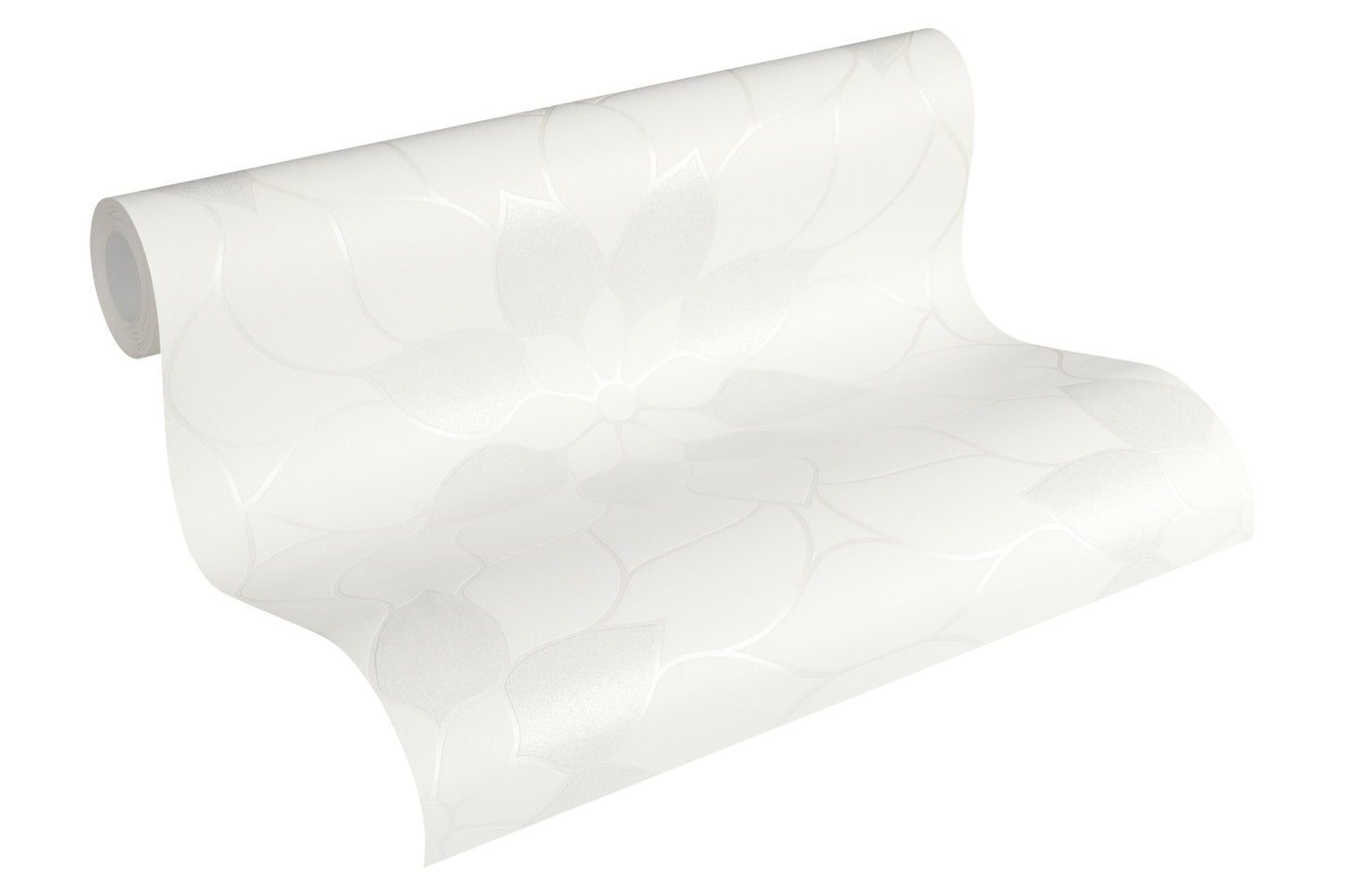 Blumentapete Weiß Vliestapete 361707 Wandtapete A.S. Création Tapete