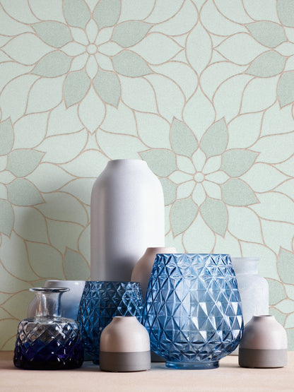 Blumentapete Grün Vliestapete 361714 Wandtapete A.S. Création Tapete