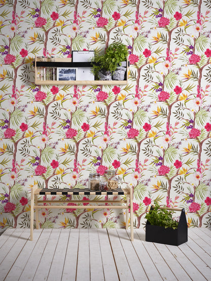 Blumentapete Bunt Vliestapete 362021 Wandtapete A.S. Création Tapete