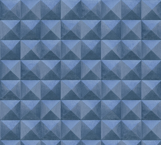 A.S. Création Geometrische Tapete Blau Vliestapete 362753 Wandtapete